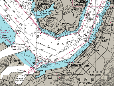 Nautical chart (Map of sea)