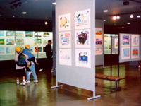 The memorial art exhibition
