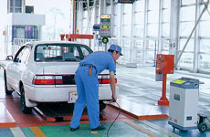 Exhaust emission inspection
