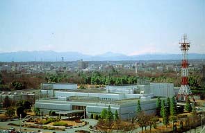 Air traffic controllers and communication tower