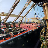 Deck of a VLCC